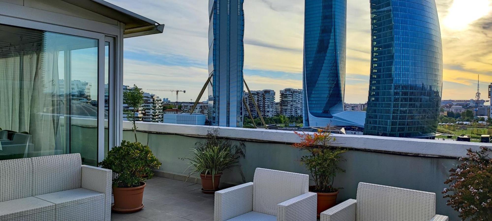 City Life Sky Apartment- Mico- Breathtaking Penthouse Milão Exterior foto